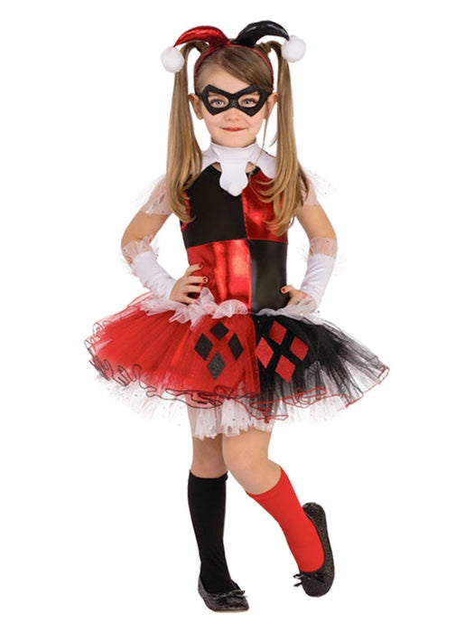 Buy Harley Quinn Deluxe Costume for Kids - Warner Bros DC Comics from Costume Super Centre AU