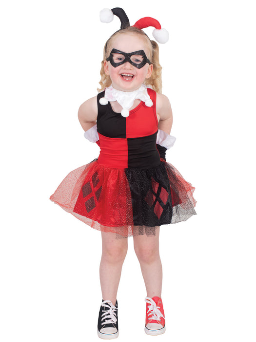 Buy Harley Quinn Tutu Costume for Kids - DC Comics from Costume Super Centre AU