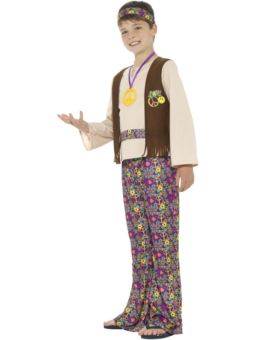 Buy Hippie Boy Costume for Kids from Costume Super Centre AU