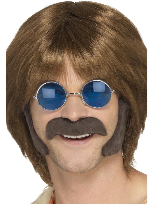 Buy Hippie Disguise Set for Adults - Brown from Costume Super Centre AU