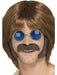 Buy Hippie Disguise Set for Adults - Brown from Costume Super Centre AU