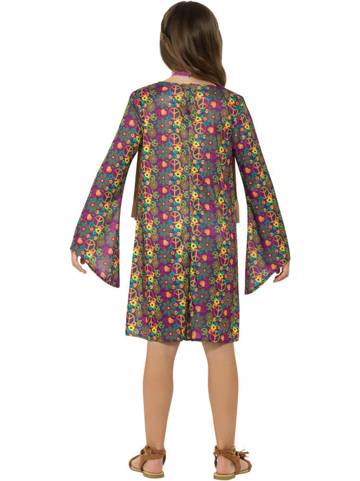 Buy Hippie Girl Dress Costume for Kids from Costume Super Centre AU
