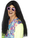 Buy Hippie Long Black Wig for Adults from Costume Super Centre AU