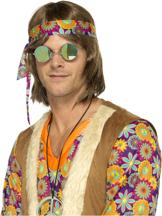 Buy Hippie Mirrored Specs for Adults from Costume Super Centre AU