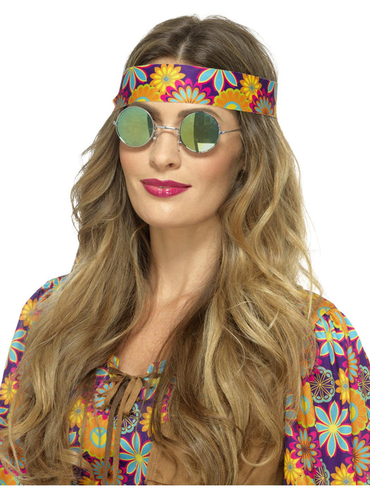 Buy Hippie Mirrored Specs for Adults from Costume Super Centre AU