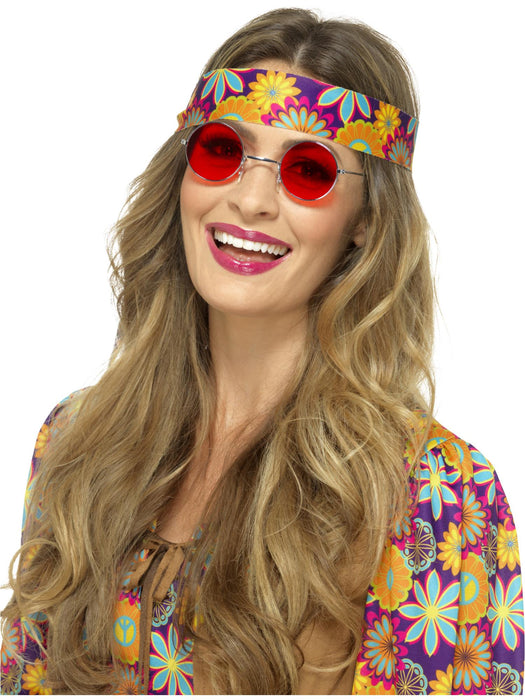 Buy Hippie Red Specs for Adults from Costume Super Centre AU