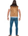 Buy Hippie Unisex Brown Waistcoat for Adults from Costume Super Centre AU