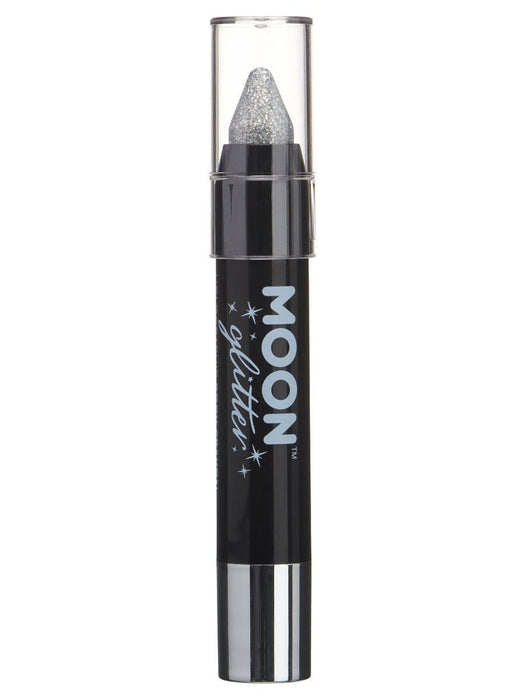 Buy Holographic Body Crayon Silver - Moon Glitter from Costume Super Centre AU