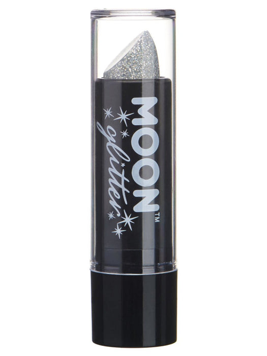 Buy Holographic Lipstick Silver - Moon Glitter from Costume Super Centre AU