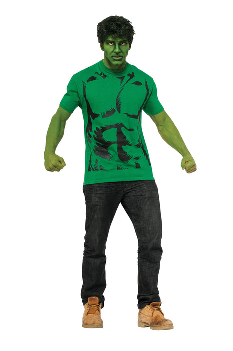 Buy Hulk Costume T-Shirt for Adults - Marvel Avengers from Costume Super Centre AU