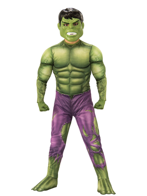 Buy Hulk Deluxe Costume for Kids - Marvel Avengers from Costume Super Centre AU