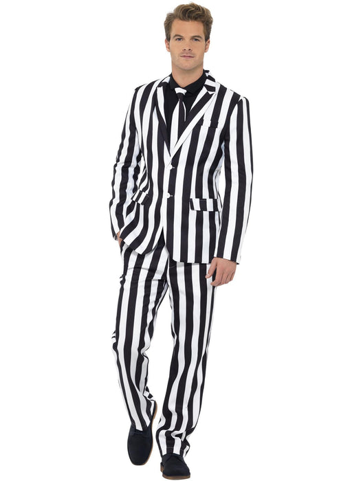 Buy Humbug Black & White Suit Costume for Adults from Costume Super Centre AU