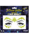 Buy Intense Yellow Glow in the Dark Face Jewels - Moon Glow from Costume Super Centre AU