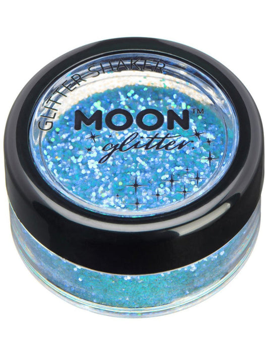 Buy Iridescent Glitter Shaker Blue - Moon Glitter from Costume Super Centre AU