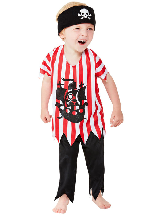 Buy Jolly Pirate Costume for Toddlers from Costume Super Centre AU