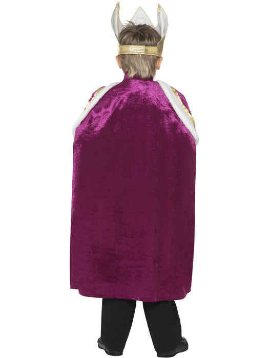 Buy Kiddy King or Queen Costume for Kids - Purple from Costume Super Centre AU