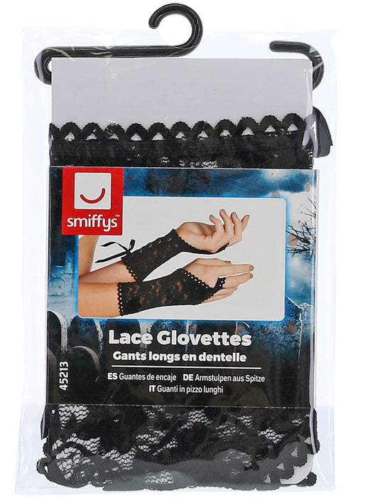 Buy Lace Black Glovettes for Adults from Costume Super Centre AU
