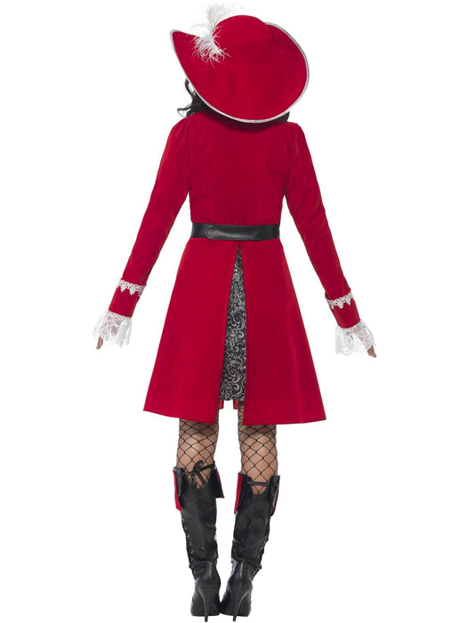 Buy Lady Pirate Captain Deluxe Costume for Adults from Costume Super Centre AU
