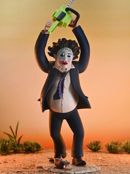 Buy Leatherface Pretty Woman 50th Anniversary Toony Terrors - 6" Scale Action Figure - Texas Chainsaw Massacre - NECA Collectibles from Costume Super Centre AU