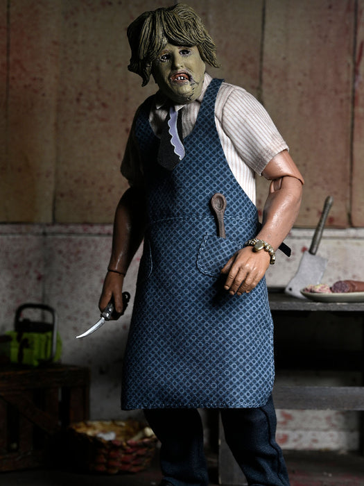 Buy Leatherface with Old Lady Mask - 8" Scale Clothed Action Figure - Texas Chainsaw Massacre - NECA Collectibles from Costume Super Centre AU