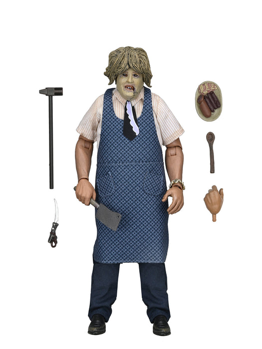 Buy Leatherface with Old Lady Mask - 8" Scale Clothed Action Figure - Texas Chainsaw Massacre - NECA Collectibles from Costume Super Centre AU