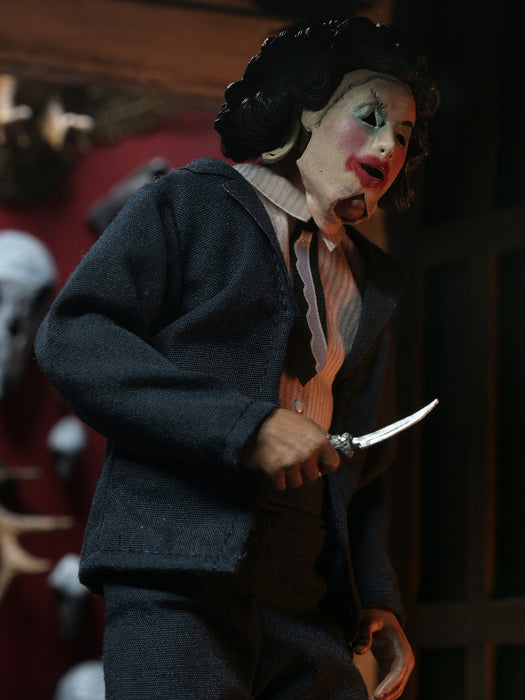 Buy Leatherface with Pretty Woman Mask - 8" Clothed Action Figure - Texas Chainsaw Massacre - NECA Collectibles from Costume Super Centre AU