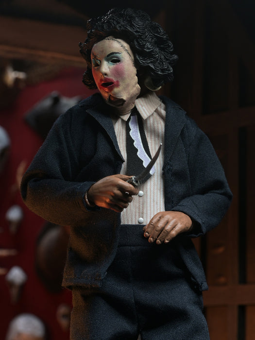 Buy Leatherface with Pretty Woman Mask - 8" Clothed Action Figure - Texas Chainsaw Massacre - NECA Collectibles from Costume Super Centre AU