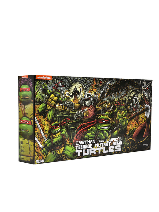 Buy Leonardo, Raphael, Michelangelo & Donatello 4-Pack - 7" Action Figurine - Teenage Mutant Ninja Turtles: Mirage Comics - NECA Collectibles from Costume Super Centre AU