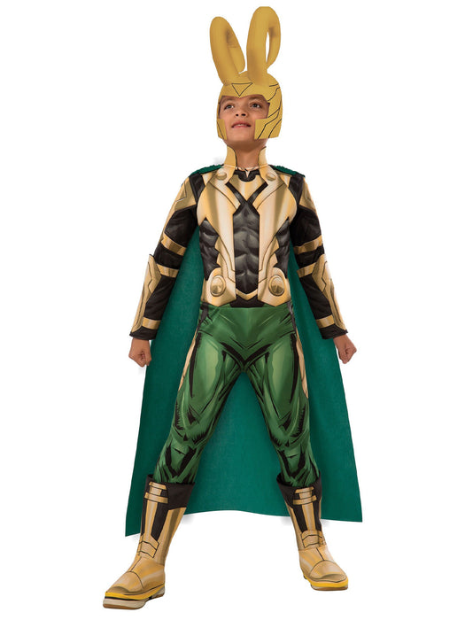 Buy Loki Deluxe Costume for Kids - Marvel Avengers from Costume Super Centre AU