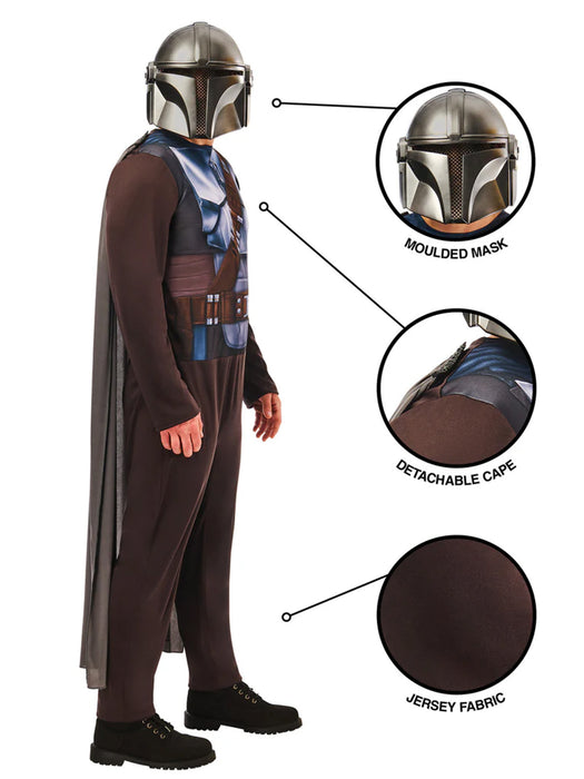 Buy Mandalorian Costume for Adults - Star Wars from Costume Super Centre AU