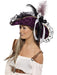 Buy Marauding Pirate Lady Purple Fever Hat for Adults from Costume Super Centre AU