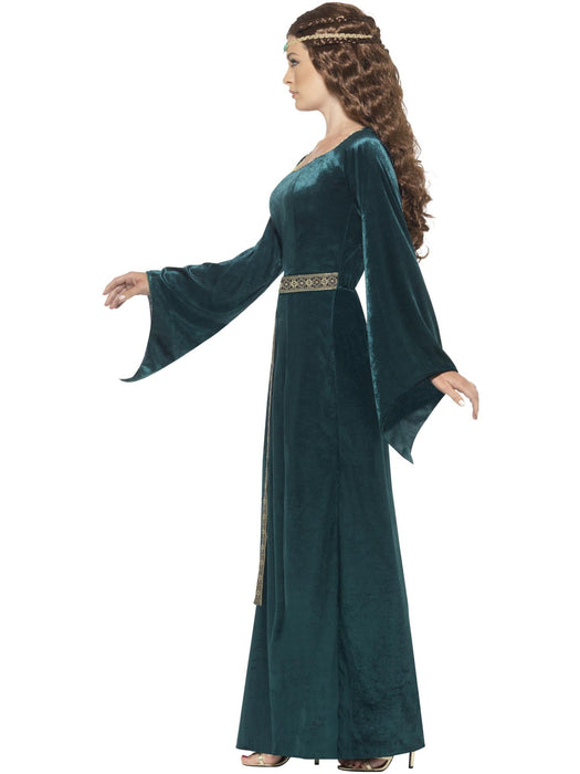 Buy Medieval Maid Green Costume for Adults from Costume Super Centre AU