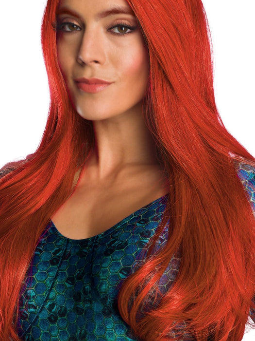 Aquaman - Mera Deluxe Adult Wig | Costume Super Centre AU