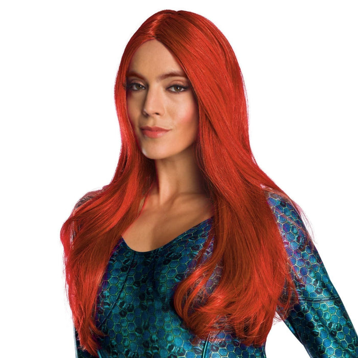 Aquaman - Mera Deluxe Adult Wig | Costume Super Centre AU