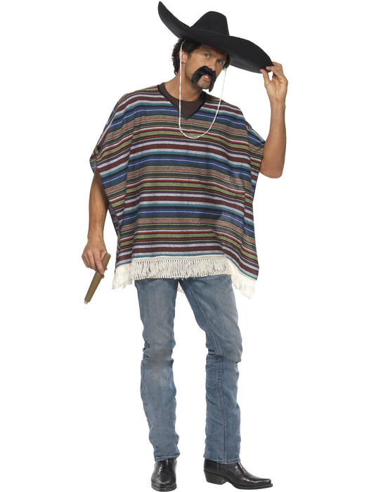 Buy Mexican Poncho for Adults from Costume Super Centre AU