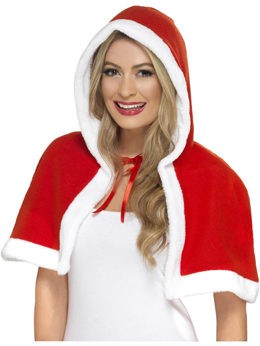 Buy Miss Clause Mini Cape for Adults from Costume Super Centre AU
