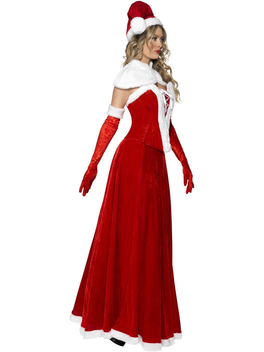 Buy Miss Santa Luxury Costume for Adults - Red from Costume Super Centre AU