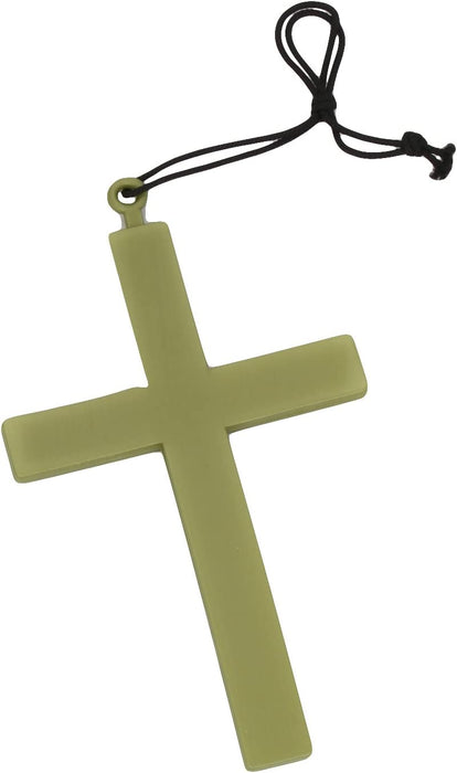 Buy Monk Cross - Gold Plastic from Costume Super Centre AU