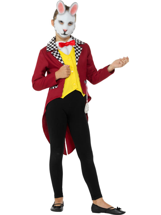 Buy Mr White Rabbit Costume for Kids from Costume Super Centre AU