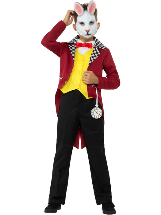 Buy Mr White Rabbit Costume for Kids from Costume Super Centre AU