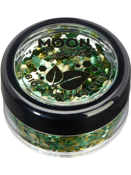 Buy Mystic Bio Chunky Glitter Shamrock - Moon Glitter from Costume Super Centre AU