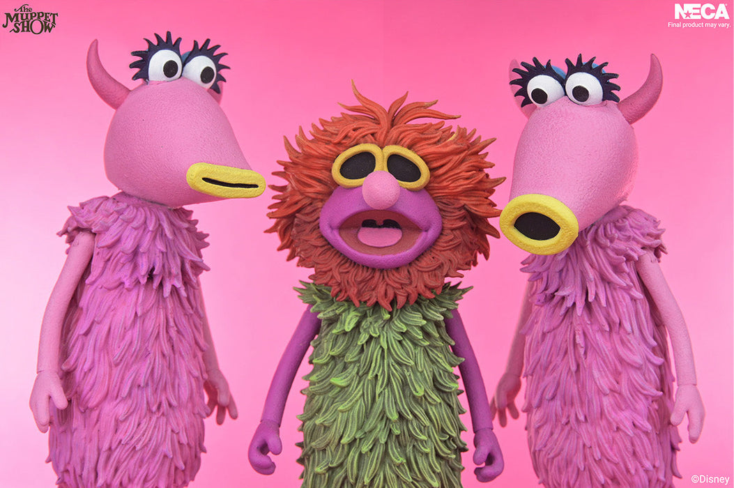 Ultimate Mahna Mahna & the Snowths - 7" Scale Action Figure 3-Pack - The Muppets - NECA Collectibles
