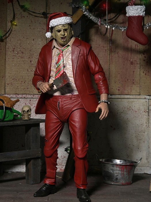 Ultimate Santa Leatherface - 7" Scale Action Figure - Texas Chainsaw Massacre - NECA Collectibles