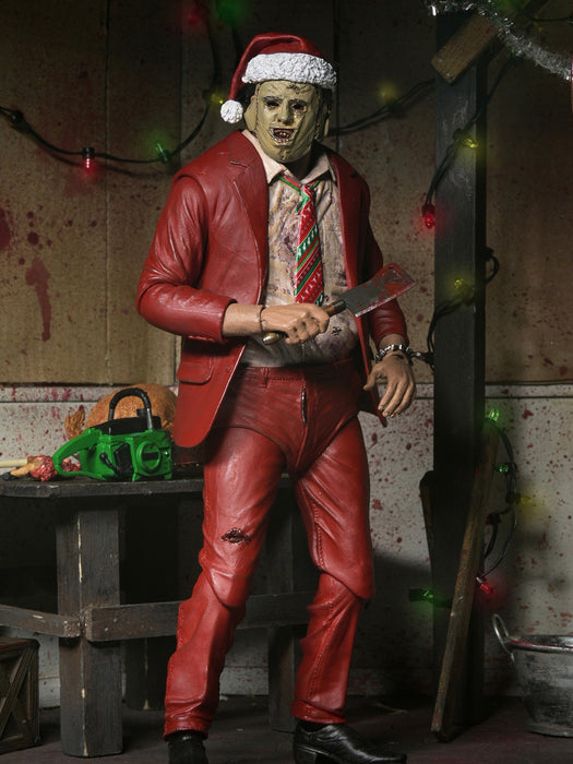 Ultimate Santa Leatherface - 7" Scale Action Figure - Texas Chainsaw Massacre - NECA Collectibles