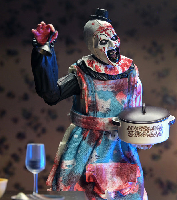 Ultimate Thanksgiving Art the Clown - 7" Scale Action Figure - Terrifier 2 - NECA Collectibles