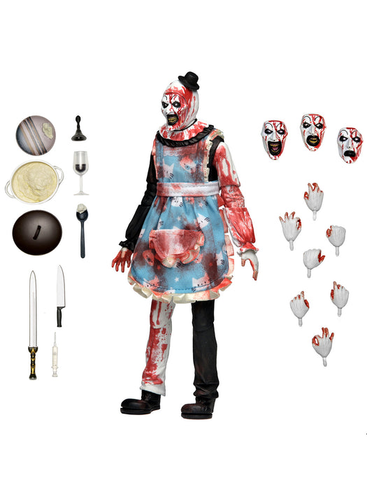 Ultimate Thanksgiving Art the Clown - 7" Scale Action Figure - Terrifier 2 - NECA Collectibles