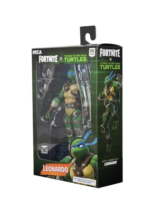 Leonardo - 7" Scale Action Figure - TMNT x Fortnite - NECA Collectibles
