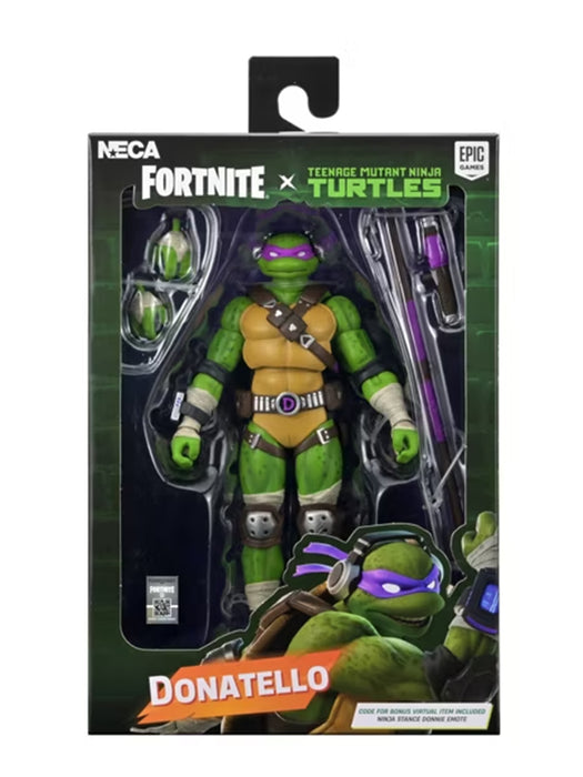 Donatello - 7" Scale Action Figure - TMNT x Fortnite - NECA Collectibles