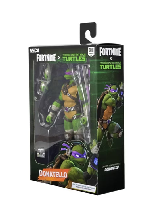 Donatello - 7" Scale Action Figure - TMNT x Fortnite - NECA Collectibles