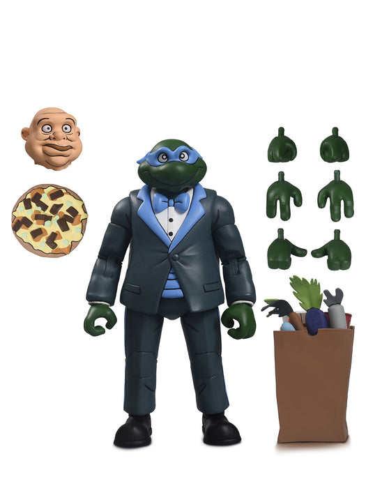 Tuxedo Leonardo - 7" Scale Action Figures - TMNT 1987 Cartoon - NECA Collectibles
